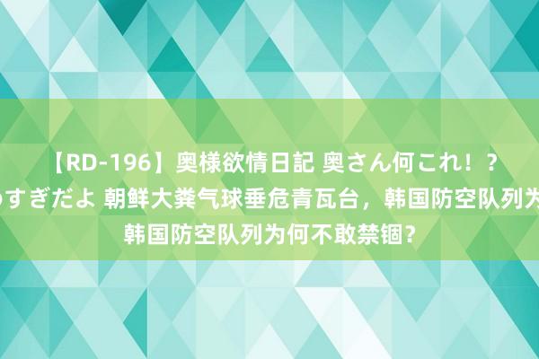 【RD-196】奥様欲情日記 奥さん何これ！？スケベ汁ためすぎだよ 朝鲜大粪气球垂危青瓦台，韩国防空队列为何不敢禁锢？